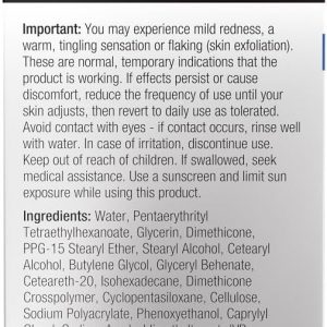 Neutrogena Rapid Wrinkle Repair Hyaluronic Acid Retinol Cream, Anti Wrinkle Cream, Face Moisturizer, Neck Cream & Dark Spot Remover for Face - Day & Night Cream with Hyaluronic Acid & Retinol, 50 ml.