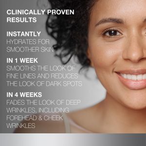 Neutrogena Rapid Wrinkle Repair Hyaluronic Acid Retinol Cream, Anti Wrinkle Cream, Face Moisturizer, Neck Cream & Dark Spot Remover for Face - Day & Night Cream with Hyaluronic Acid & Retinol, 50 ml.